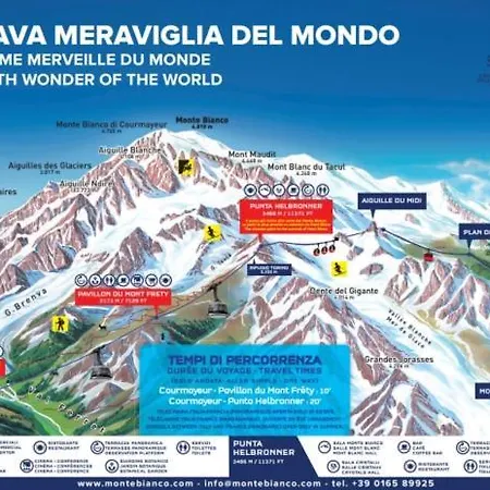 La Maison Des Guides - Trilocale A 500 Mt Dalle Piste Di Dolonne Apartmán *