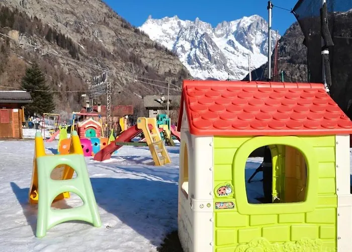 La Maison Des Guides - Trilocale A 500 Mt Dalle Piste Di Dolonne * Курмайор