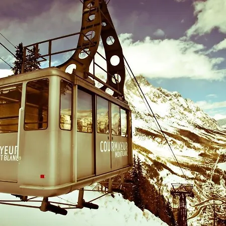 La Maison Des Guides - Trilocale A 500 Mt Dalle Piste Di Dolonne Διαμέρισμα