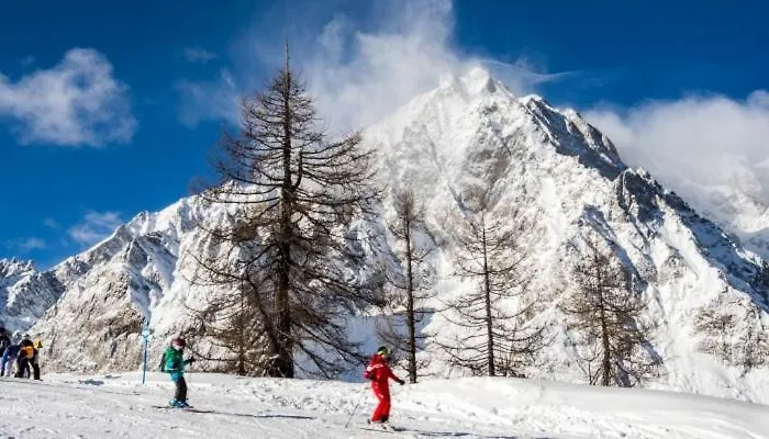 Apartment La Maison Des Guides - Trilocale A 500 Mt Dalle Piste Di Dolonne