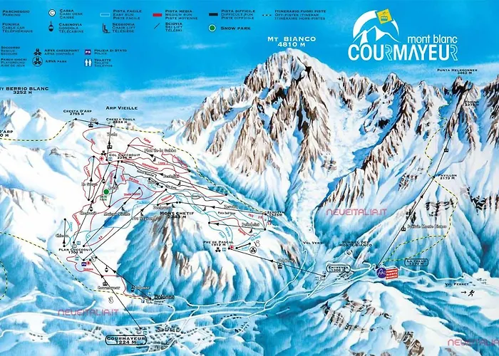 La Maison Des Guides - Trilocale A 500 Mt Dalle Piste Di Dolonne